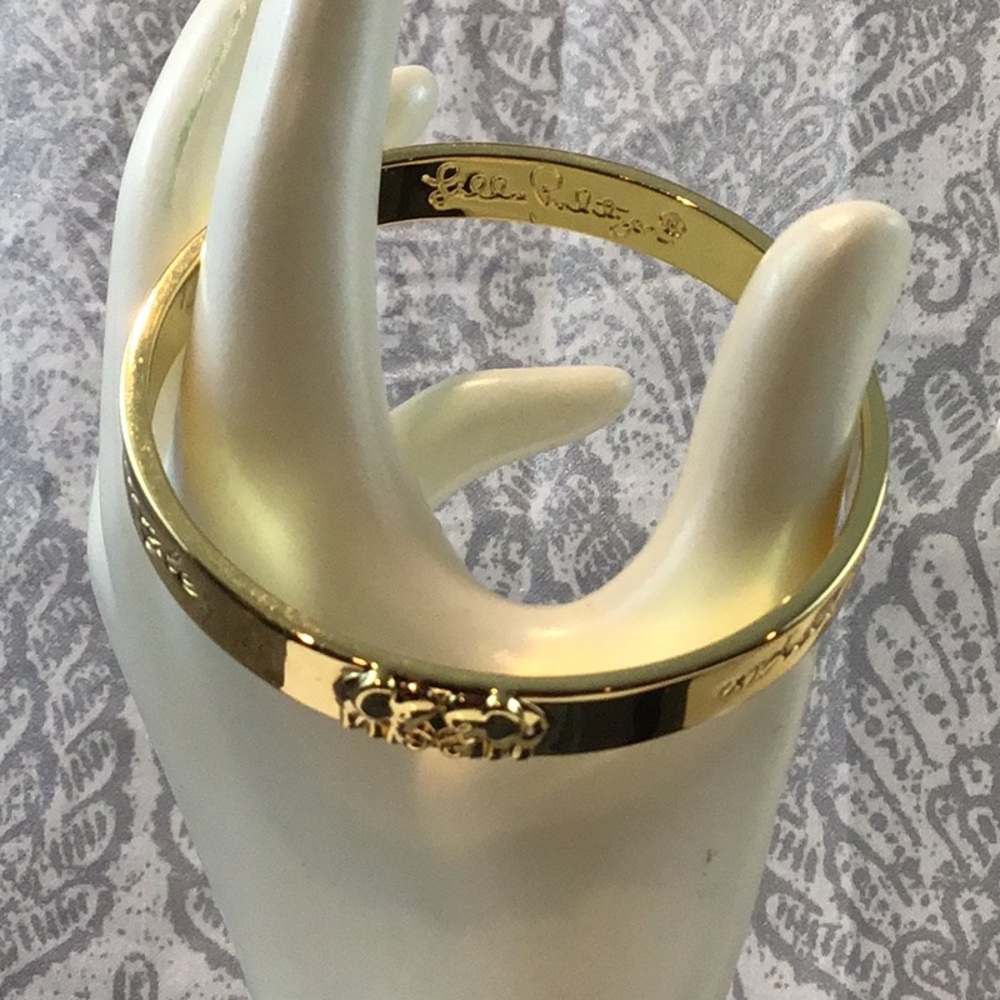 LILLY PULITZER GOLD BRACELET